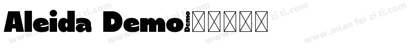 Aleida Demo字体转换